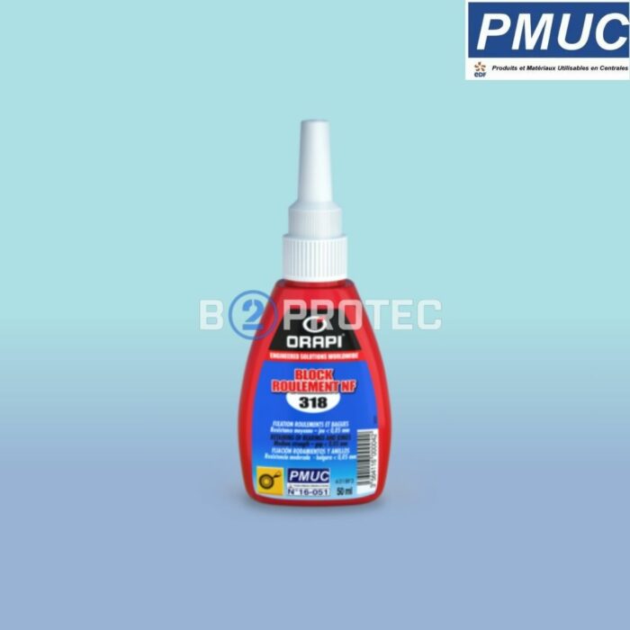 COLLE ROUES BAGUES ORAPI BLOCK ROULEMENT PMUC 318