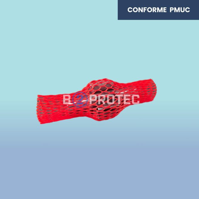 Gaines filets rouge 50/100 mm rouges